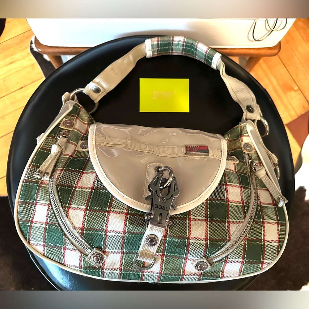 Rare George Gina & Lucy Plaid purse